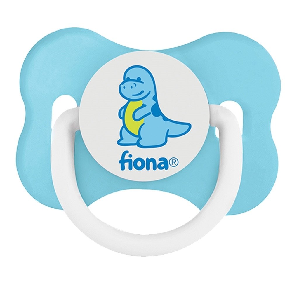 Chupeta Fiona de Silicone Desenhos Ortodôntico Tamanho 2 Azul