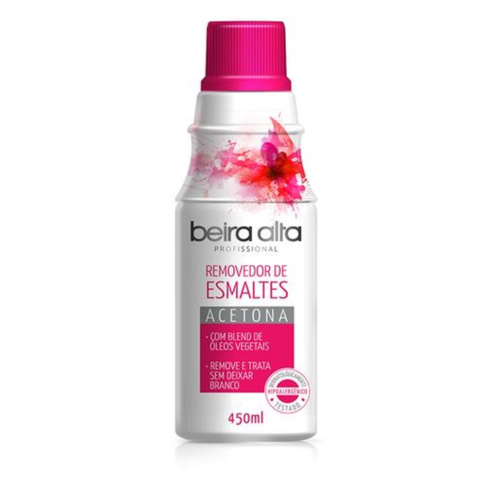 Removedor De Esmalte 450Ml Caixa com 12 unidades