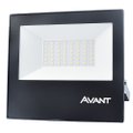 Refletor Avant LED 50W, Slim 6,5k, 3750 Lumens, Preto