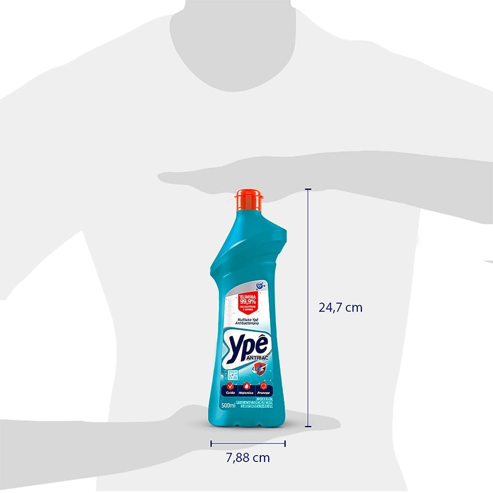 LIMP.YPE M.USO ANTIB.500ML EF