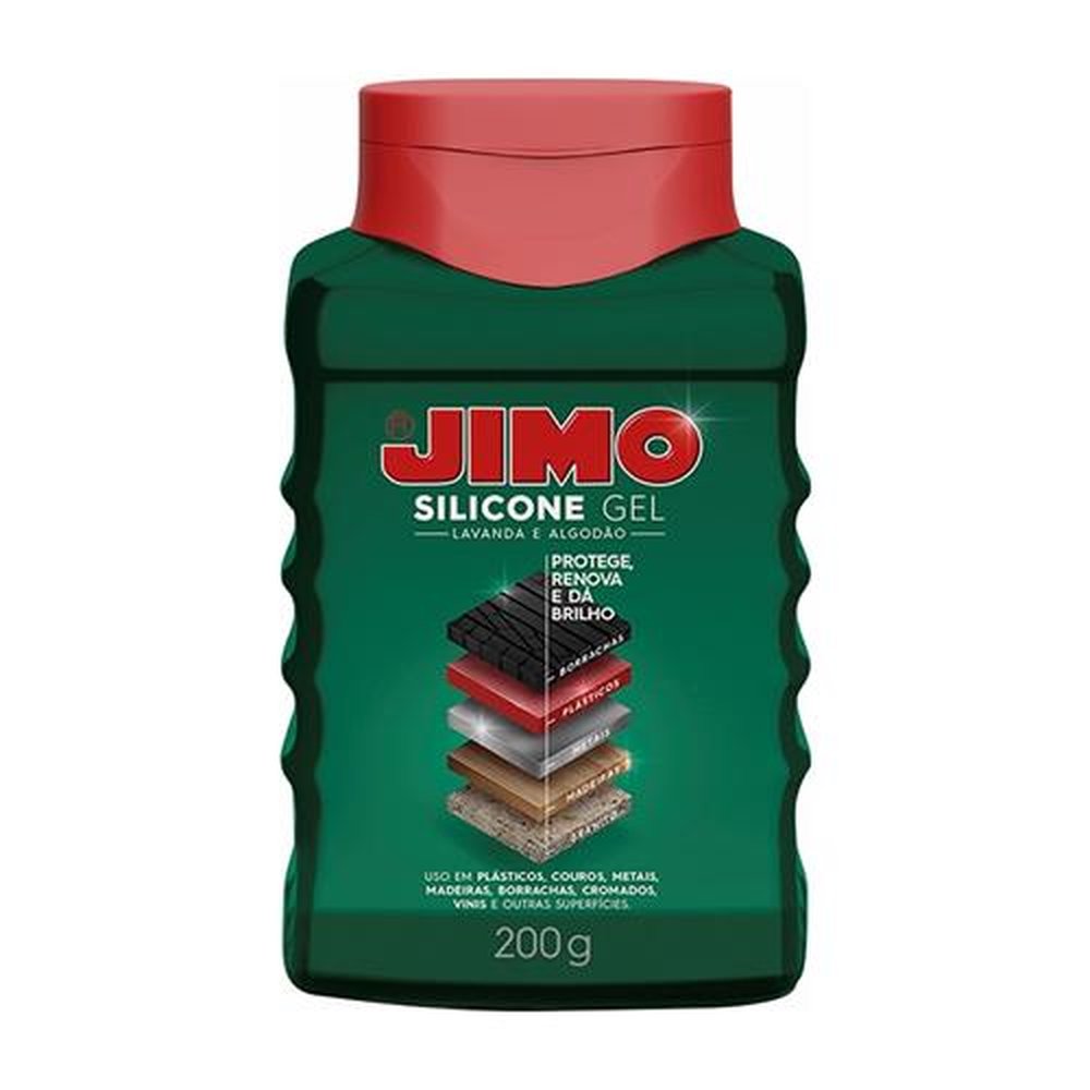 Silicone Jimo Gel Lavanda e Algodão 200g
