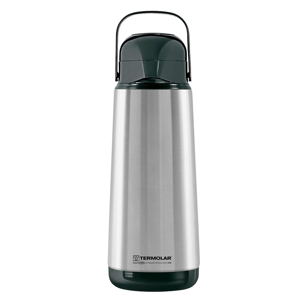 Garrafa Térmica Termolar Lumina 1,8 Litros Pressão Inox