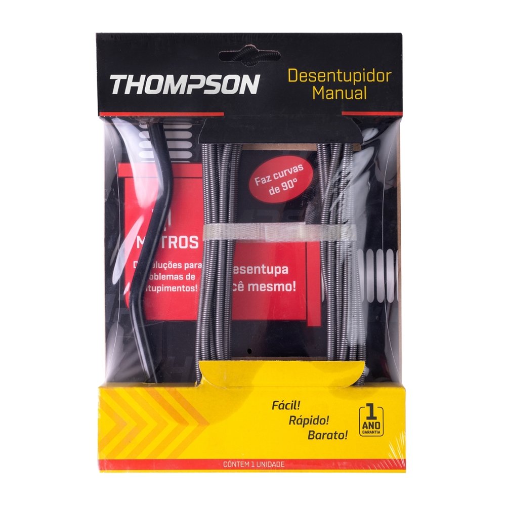 Desentupidor Thompson Manual 5 Metros