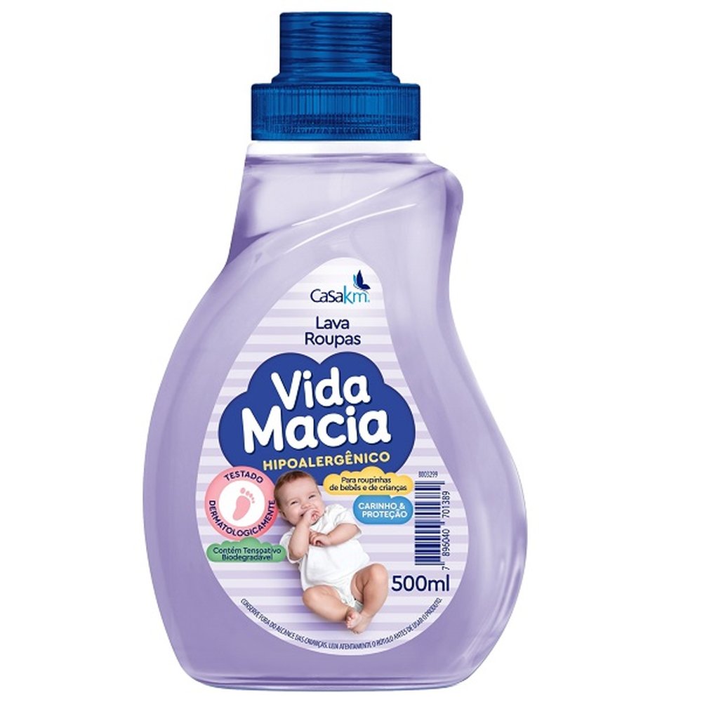 Lava Roupas Vida Macia 500ml