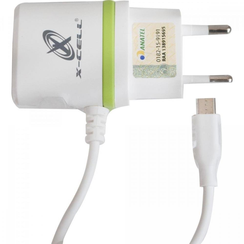 Carregador Ultra Micro Usb Xc-V8-Glx X-Cell Flex