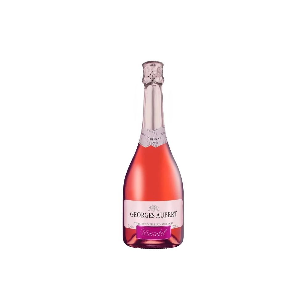 Cereser Georges Aubert Moscatel Rose 750ml - Caixa Com 6 Unidades