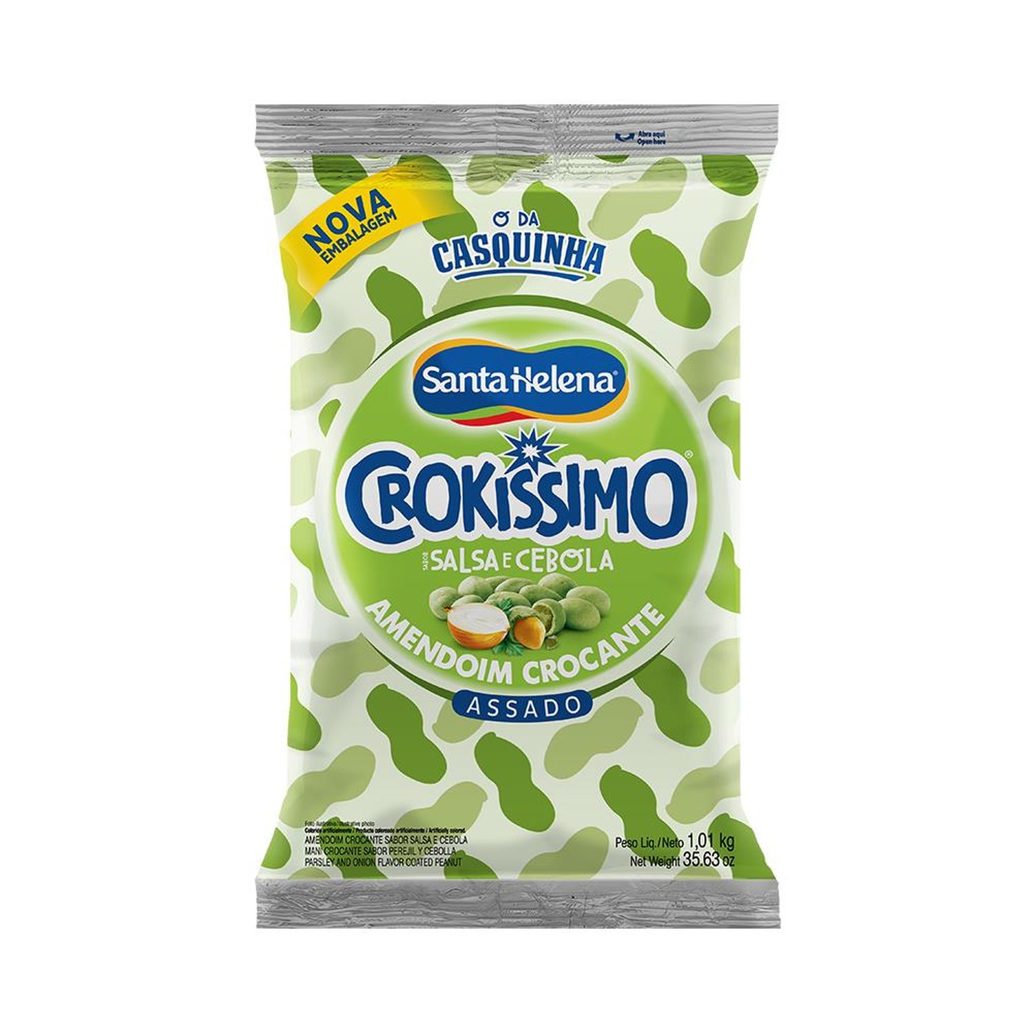 Amendoim Crokissimo Salsa E Cebola 1,01kg
