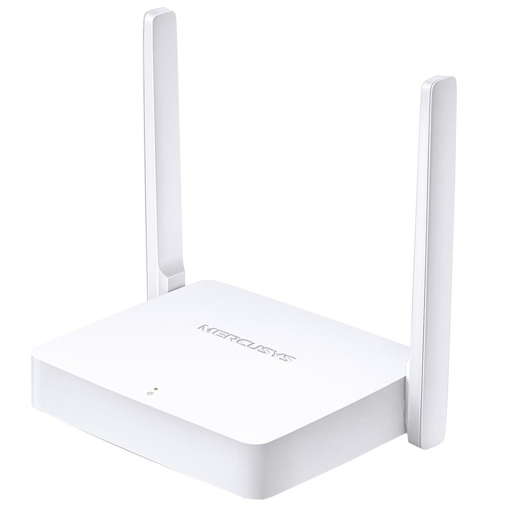 Roteador Mercusys MW301R, 300Mbps, 2 Portas Lan Função WDS, 2 Antenas Fixas