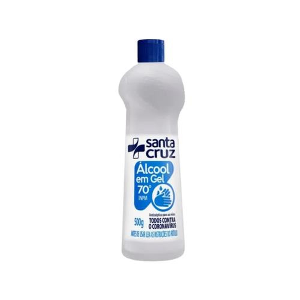 Alcool Liquido Santa Cruz 70 500Ml