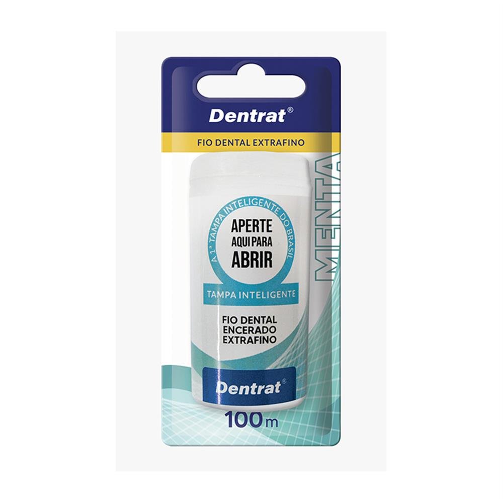 Fio Dental Dentrat Extra Fino 100M