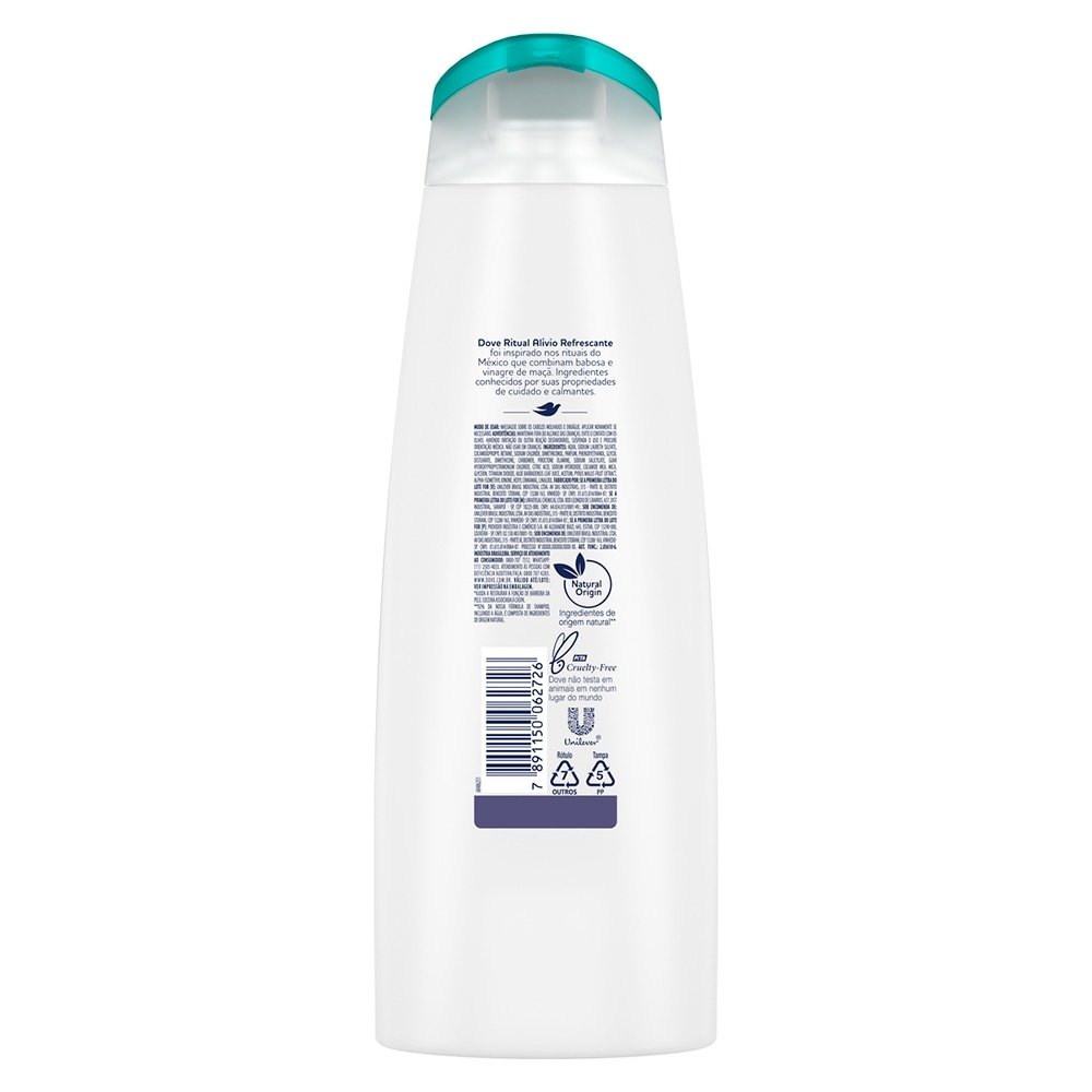 Shampoo Dove Nutritive Secrets Ritual Alívio Refrescante 400ml