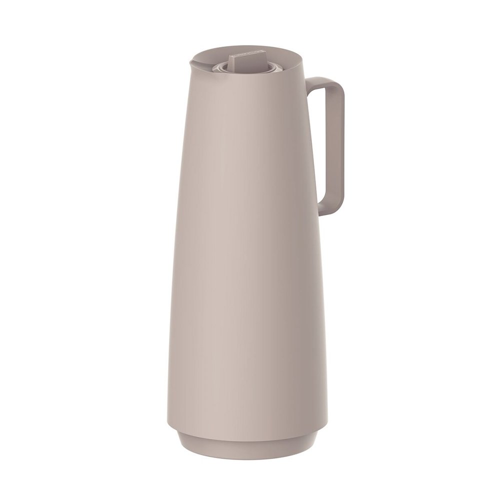 Garrafa Térmica Tramontina Bule Exata - 1 Litro, Bege