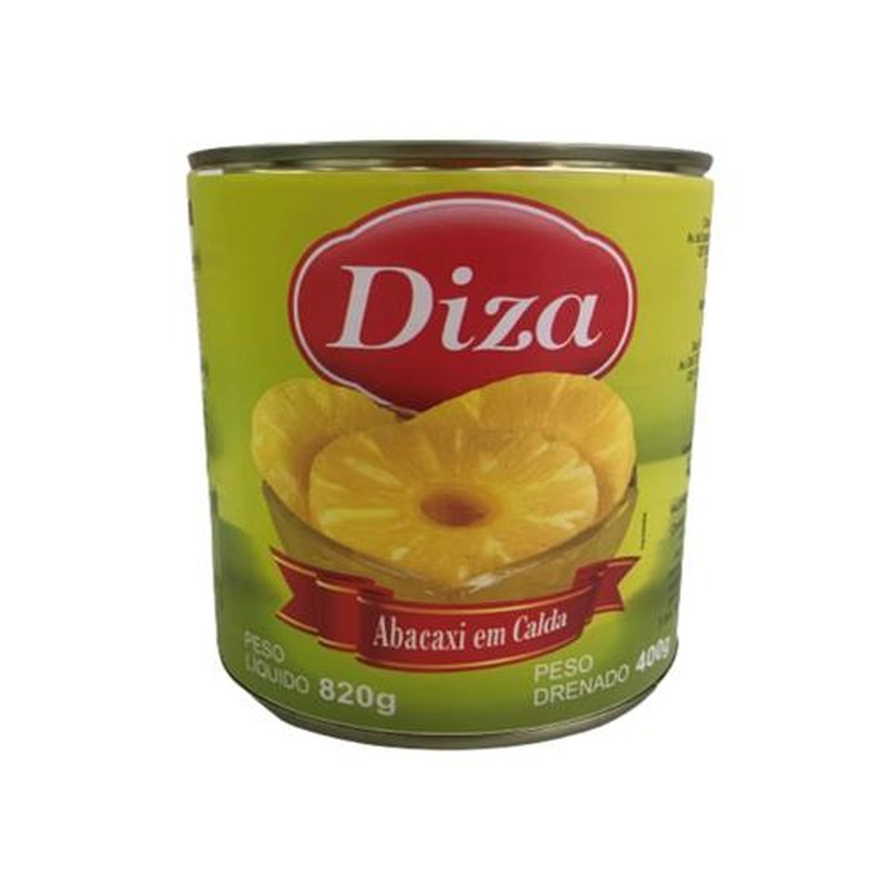 Abacaxi em Calda Lata 400g - Caixa com 12 Latas