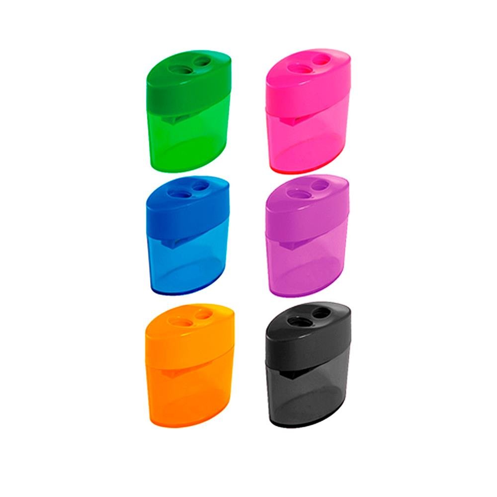 Apontador Oval Duplo Deposito Leo E Leo 4534