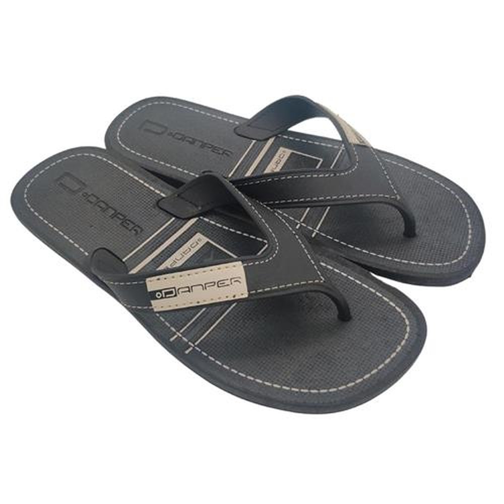 Chinelo Infantil De Dedo Criança Danper Casual Confortável Preto 36