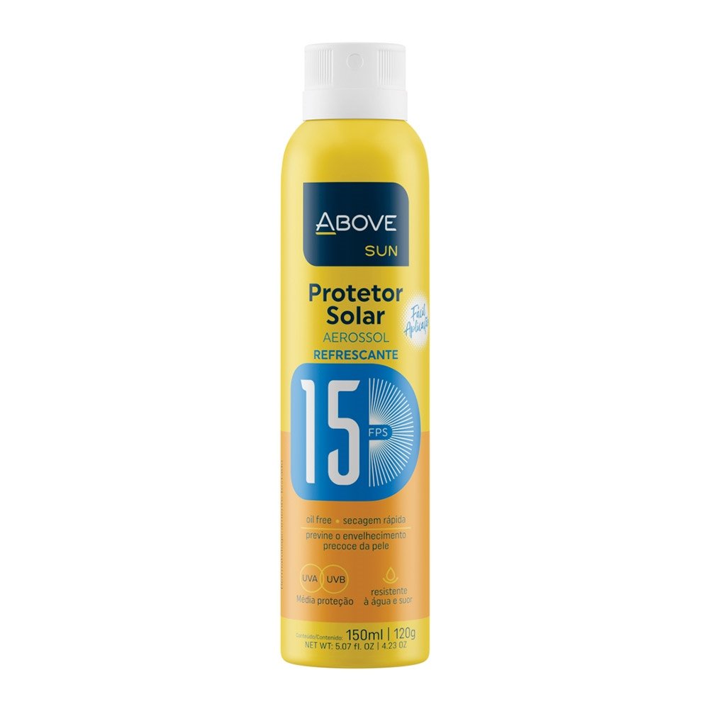 Protetor Solar Above Aerossol FPS15 150ml