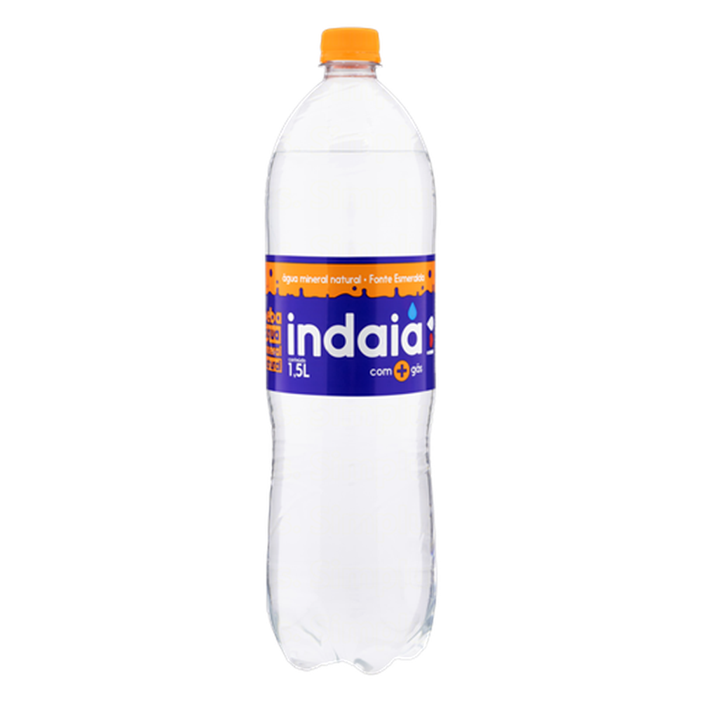 Agua Mineral Indaia Com Gas 1,5l