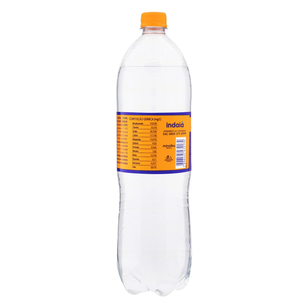 Agua Mineral Indaia Com Gas 1,5l