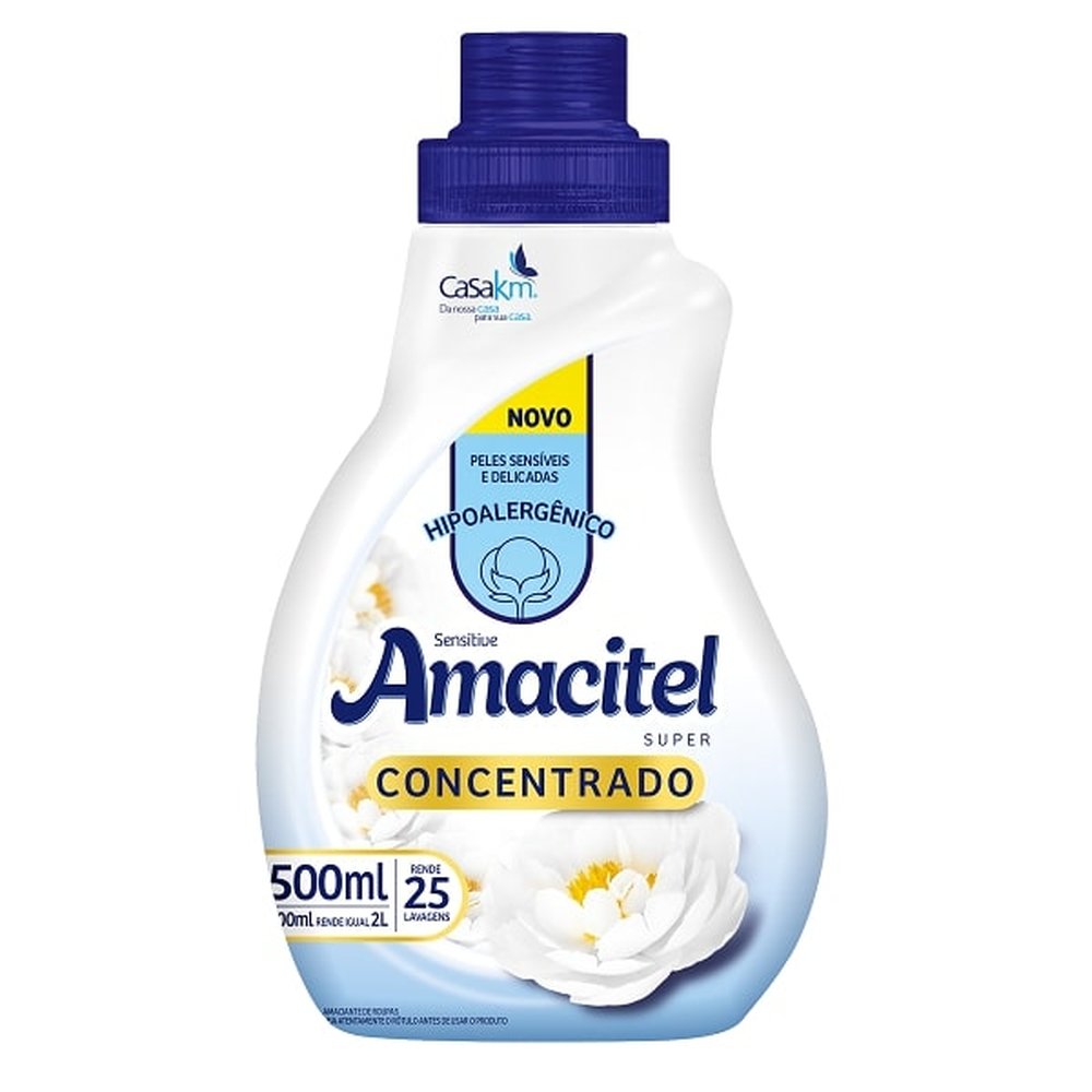 Amaciante Amacitel Concentrado 500ml Sensitive
