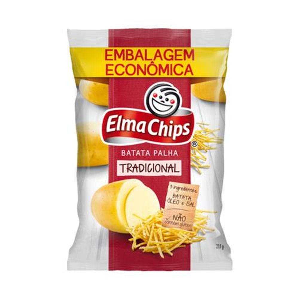 Batata Palha Na Mesa Elma Chips 215g Pepsico