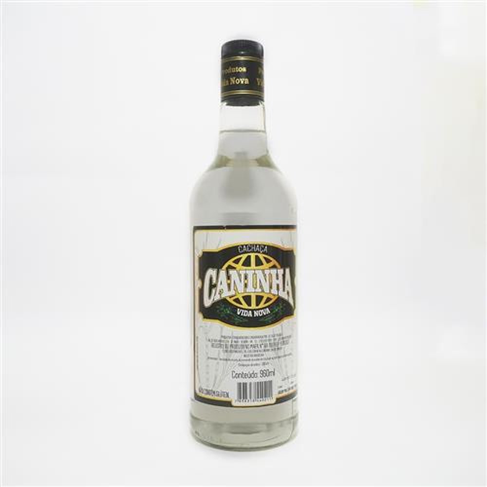 Caninha Vida Nova 960 ml Vidro - Embalagens Contém 12 Unidades