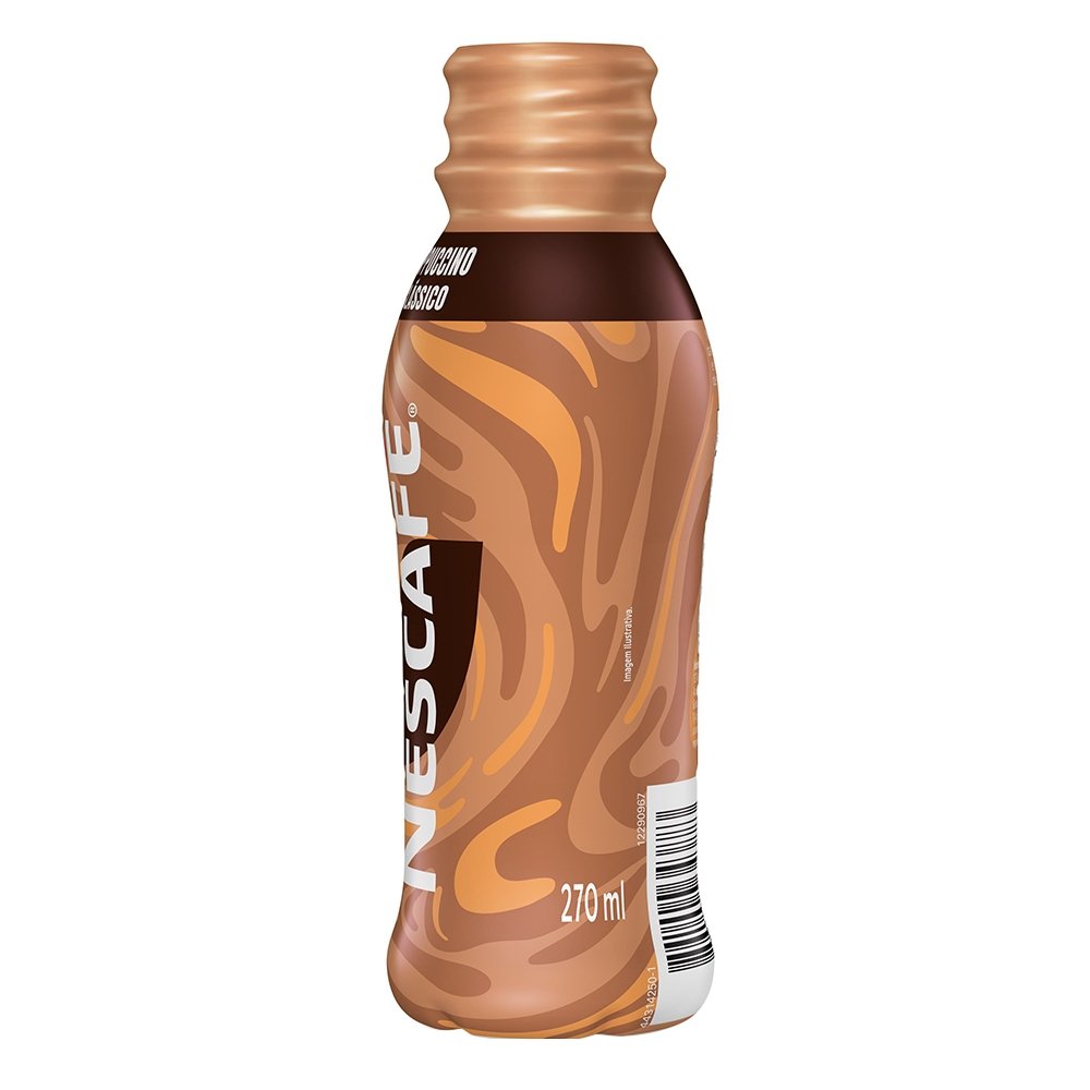 Bebida Láctea Nestlé Nescafé Cappucino Clássico 270ml - Embalagem com 6 Unidades