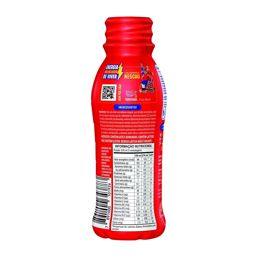 Bebida Láctea Nestlé Nescau 270ml-6Un