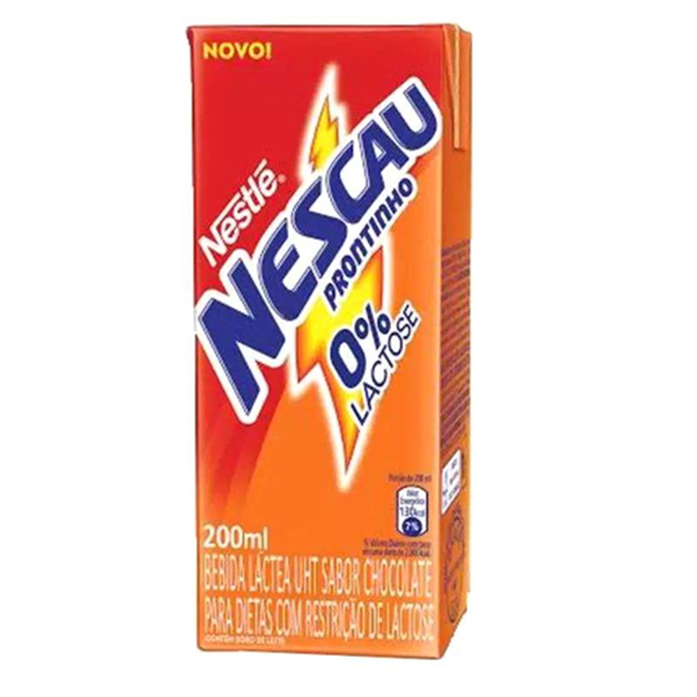 Nescau Zero Lactose 200ml