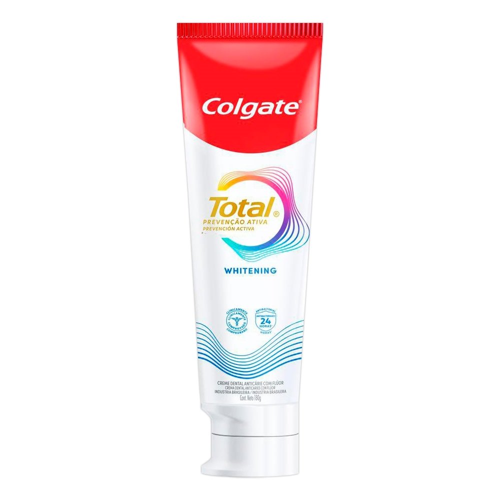 Creme Dental Colgate Total 12 Whitening 180g