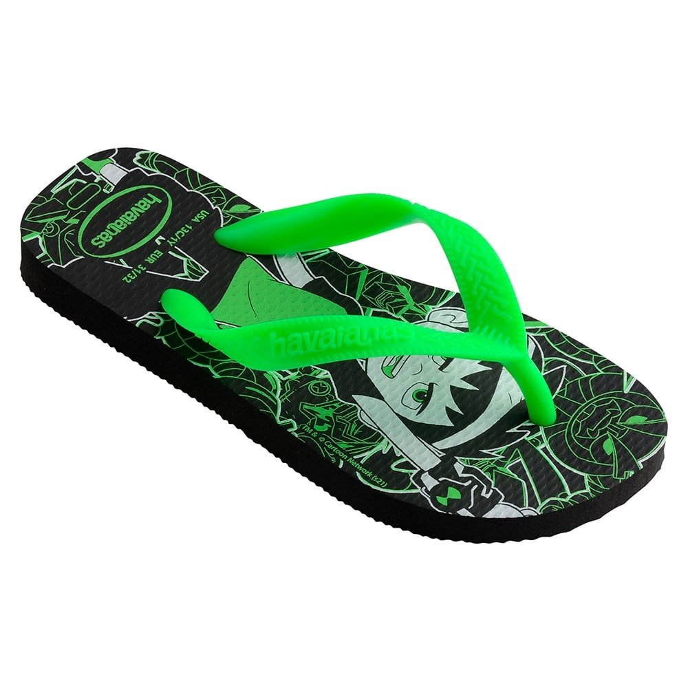 Havaianas Kids Ben 10 Preto 27/8