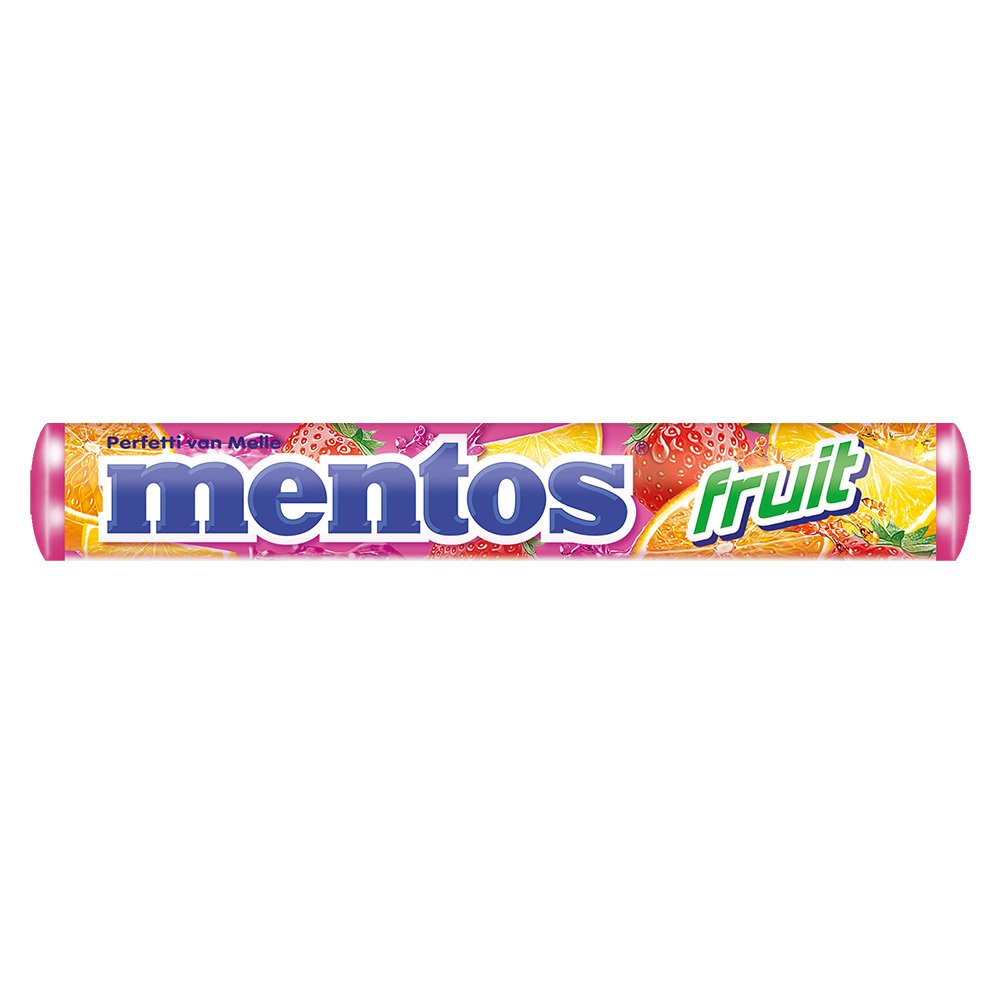 Bala Mentos Stick Wintergreen 8x14 Unidades