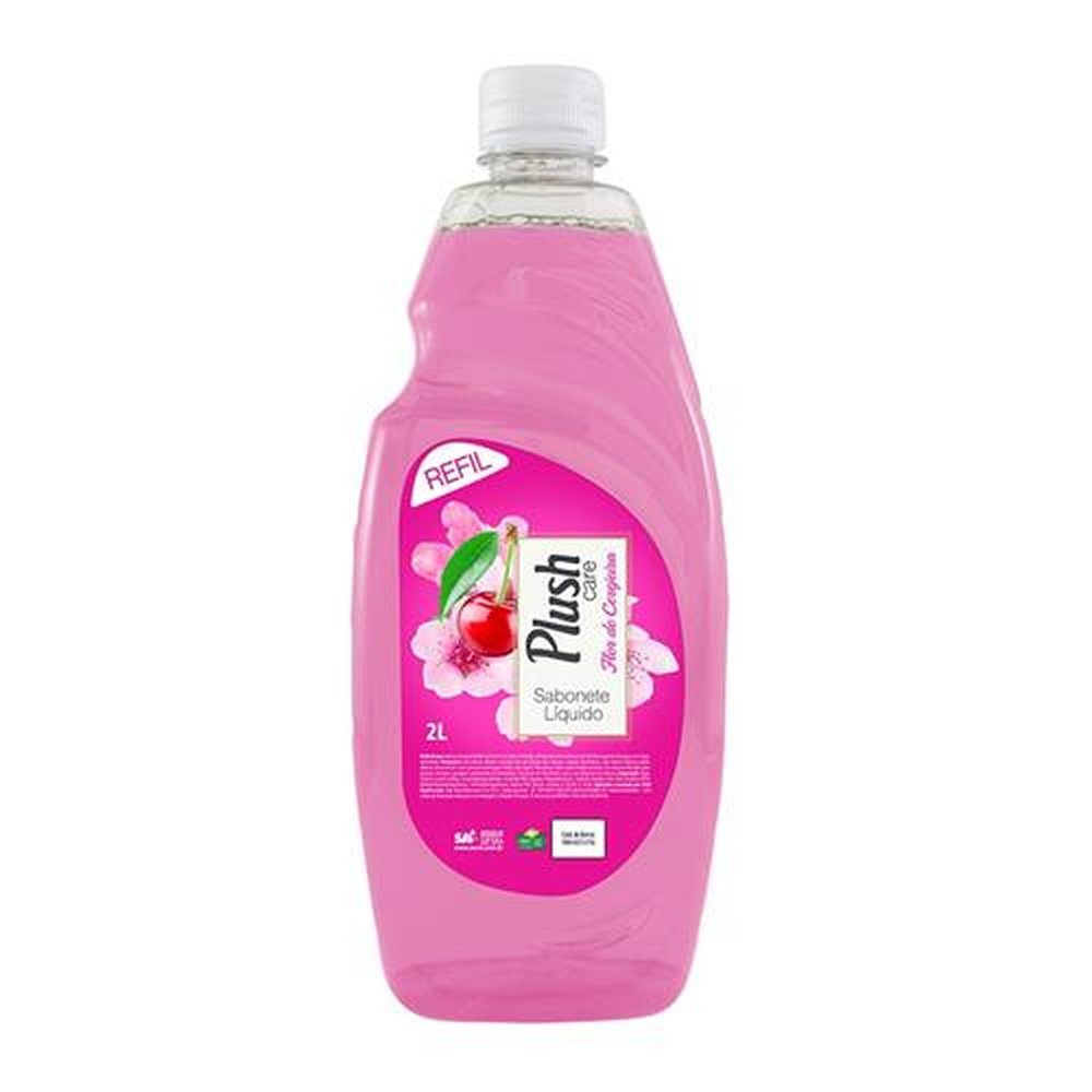 Sabonete Liquido Plush Flor De Cerejeira 6x2L