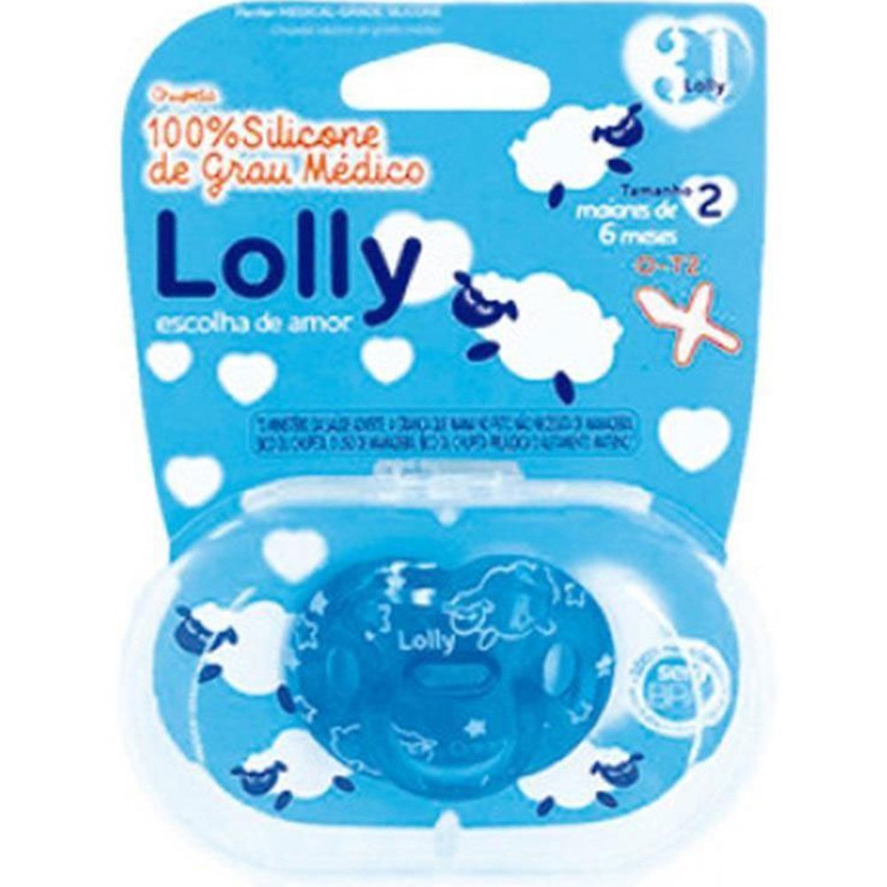 Chupeta Silicone Dreams Ortodontico T2 Az Bl 6215