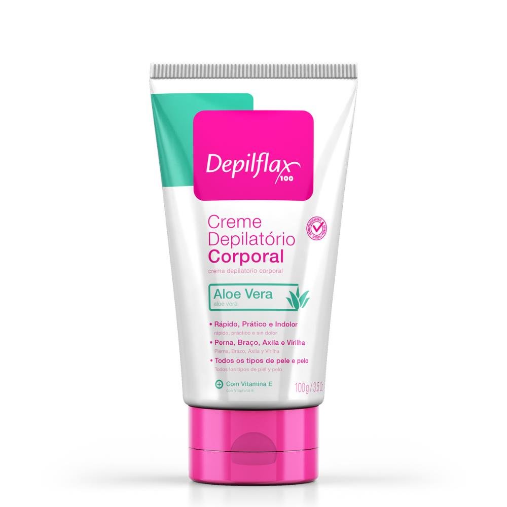 Creme Depilatório Corporal Depilflax Aloe Vera 100g
