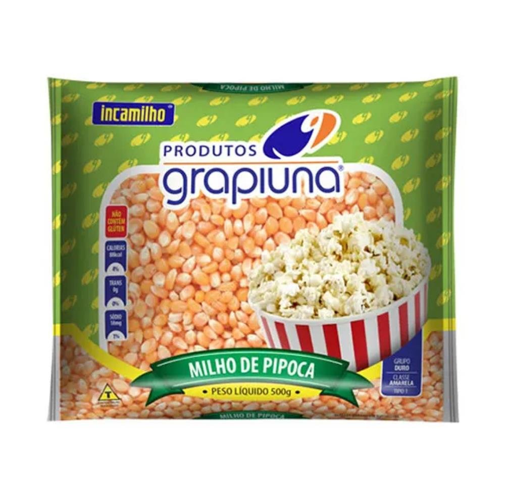 Milho de Pipoca Grapiuna 500g