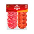 Salame Duo Tipo Italiano e Hamburguês Fatiado Haciendas Todo Dia 22x80g