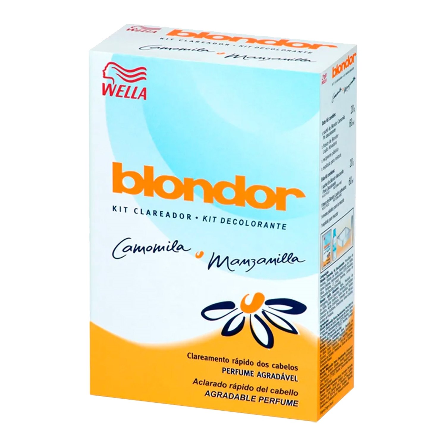 Kit Clareador de Cabelos Wella Blondor Camomila