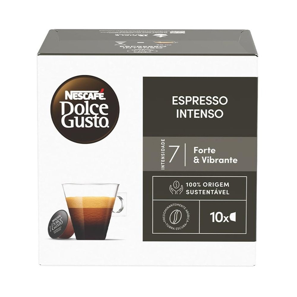 Café em Cápsula Nescafé Dolce Gusto Espresso Intenso 10 Cápsulas