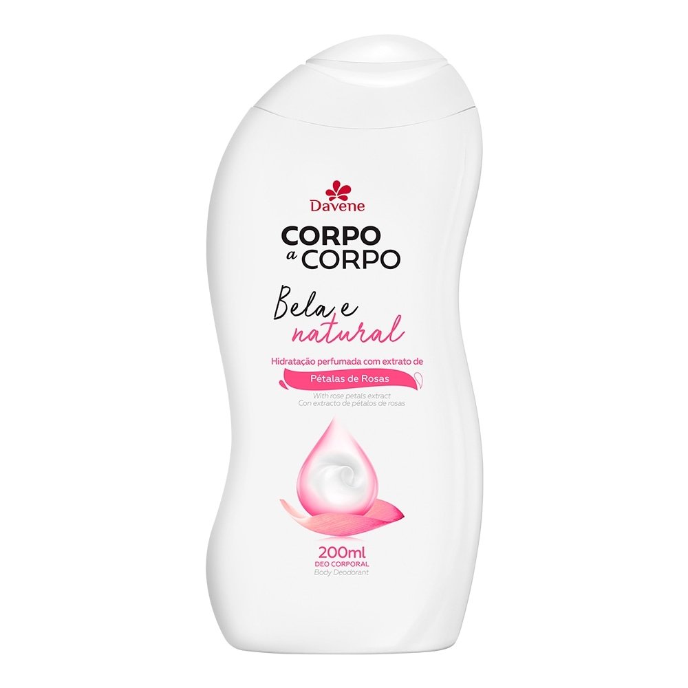 Hidratante Corpo a Corpo Bela e Natural 200ml