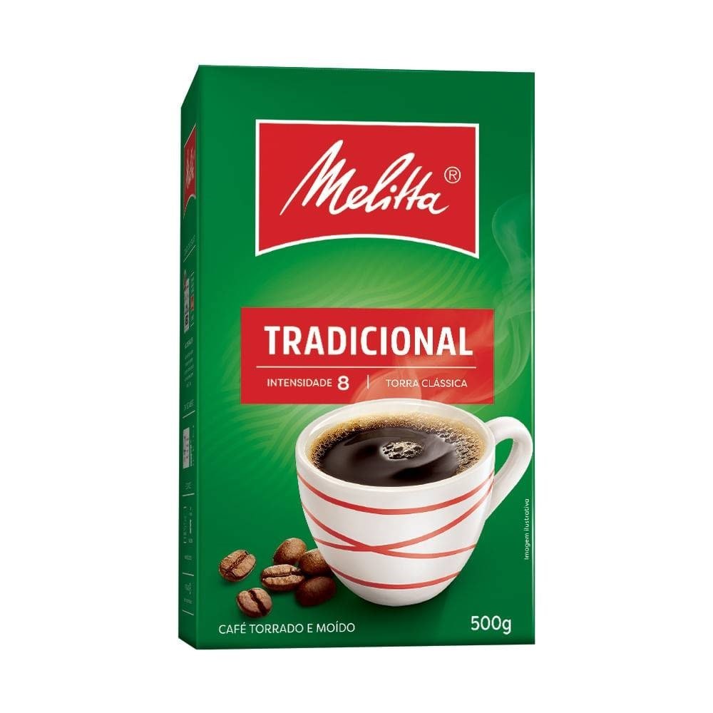Café Melitta Tradicional Vácuo Puro 500g