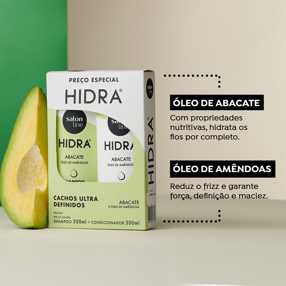 Shampoo + Condicionador Salon Line Cachos Ultra Definidos 300ml