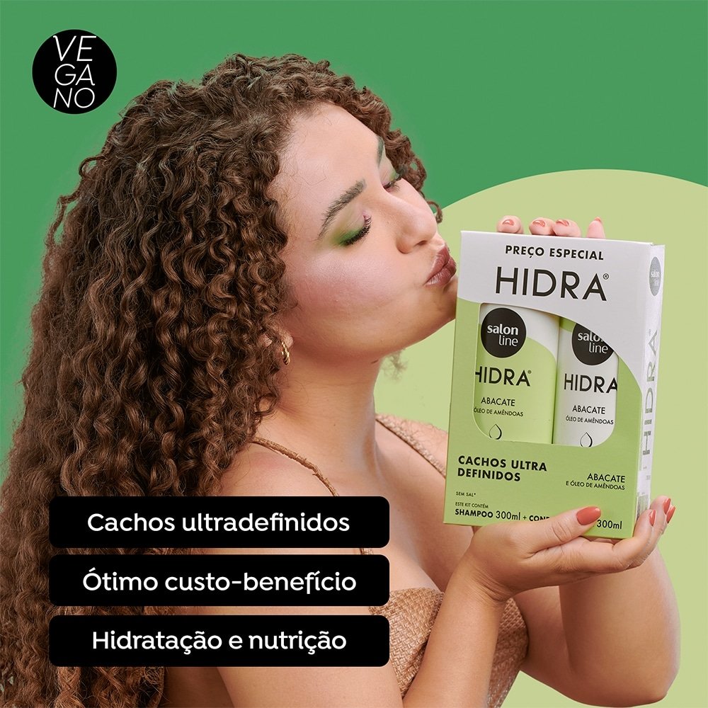 Shampoo + Condicionador Salon Line Cachos Ultra Definidos 300ml