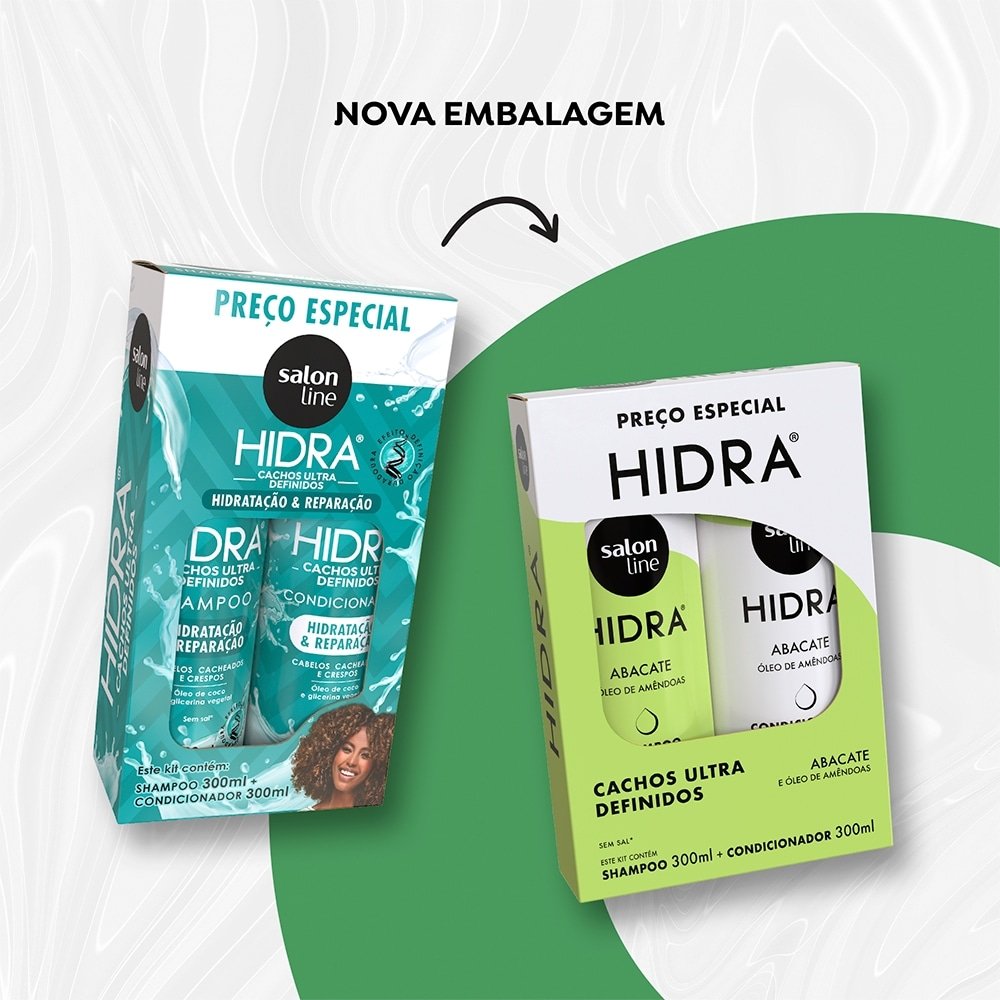 Shampoo + Condicionador Salon Line Cachos Ultra Definidos 300ml