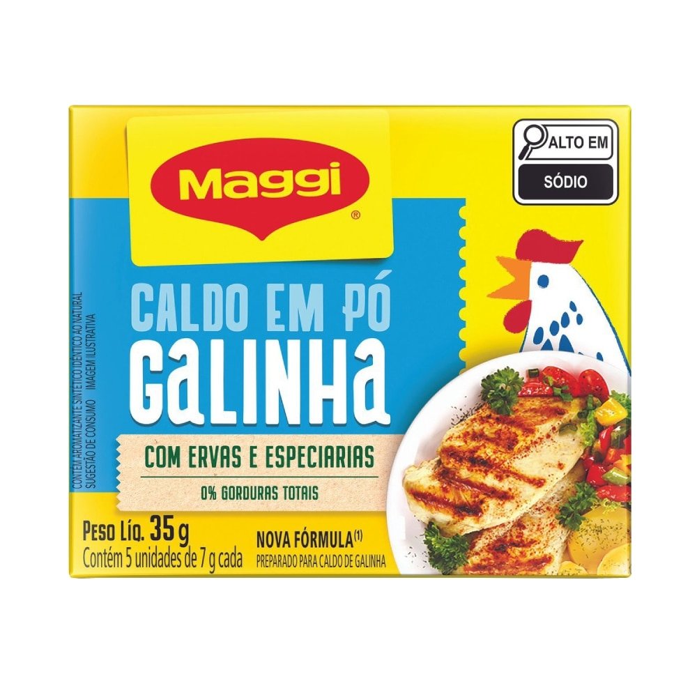Caldo Maggi em Pó Galinha 35g