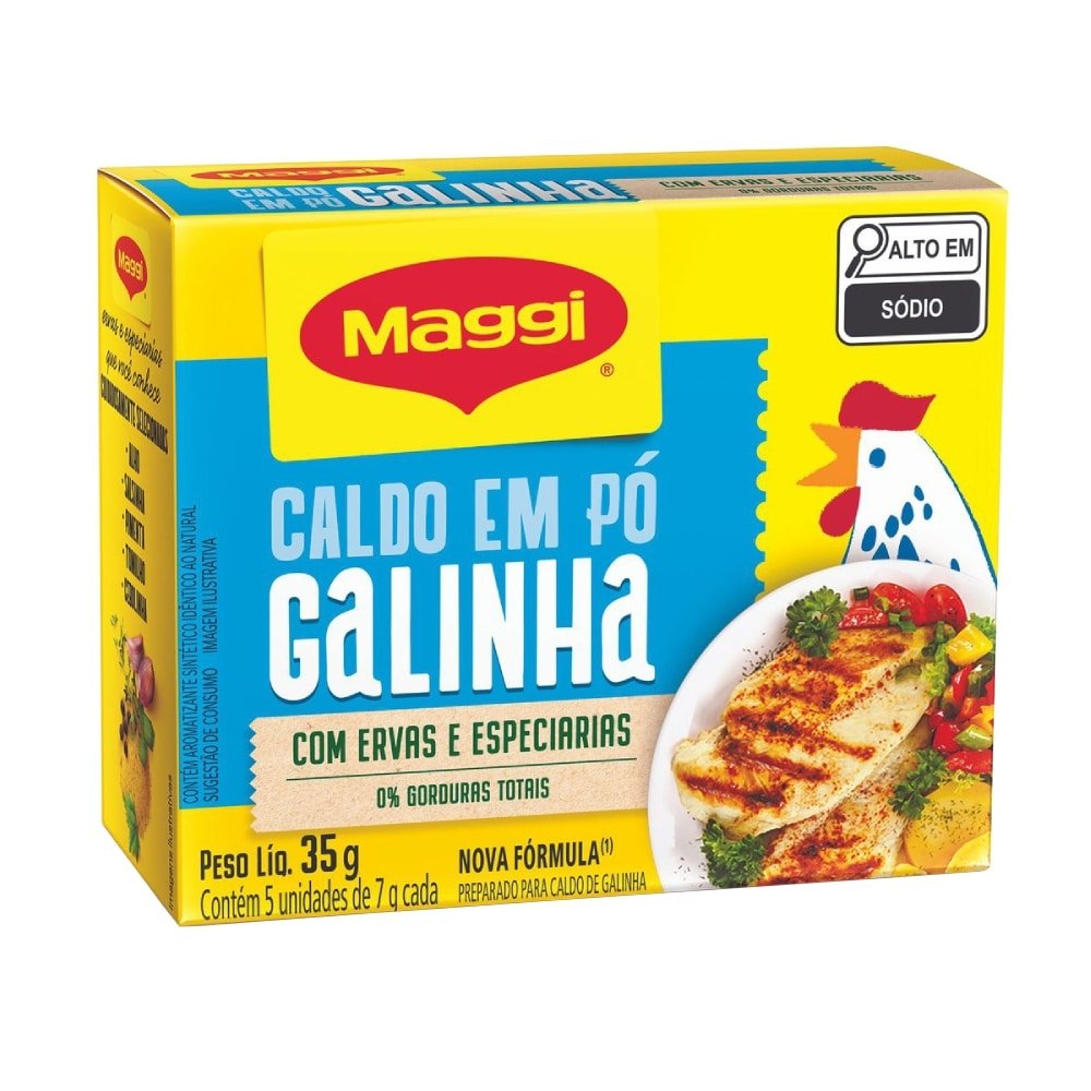 Caldo Maggi em Pó Galinha 35g