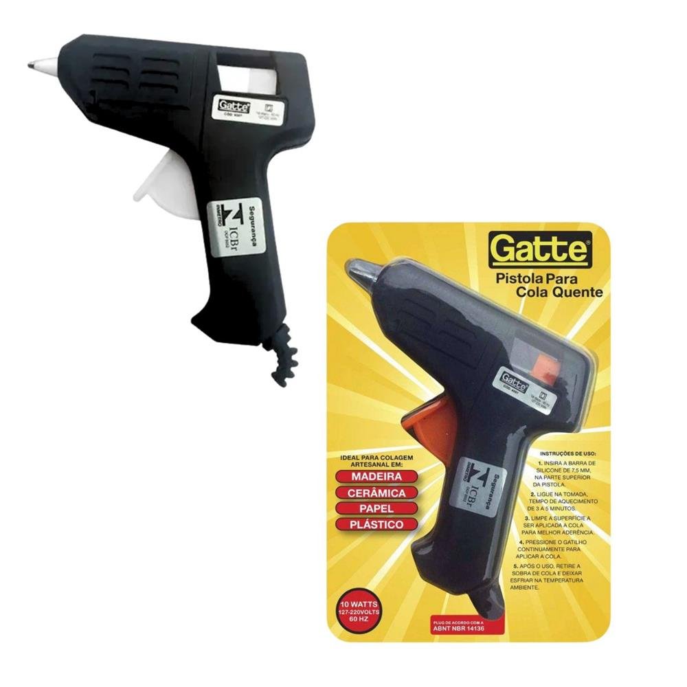 Pistola P/ Cola Quente Peq Gatte 4007