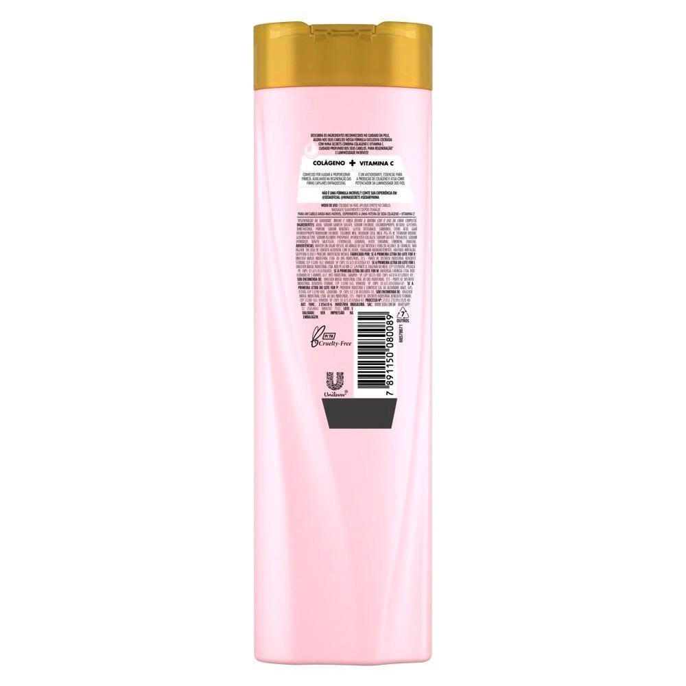 Shampoo Seda Colágeno e Vitamina C By Niina Secrets 325ml