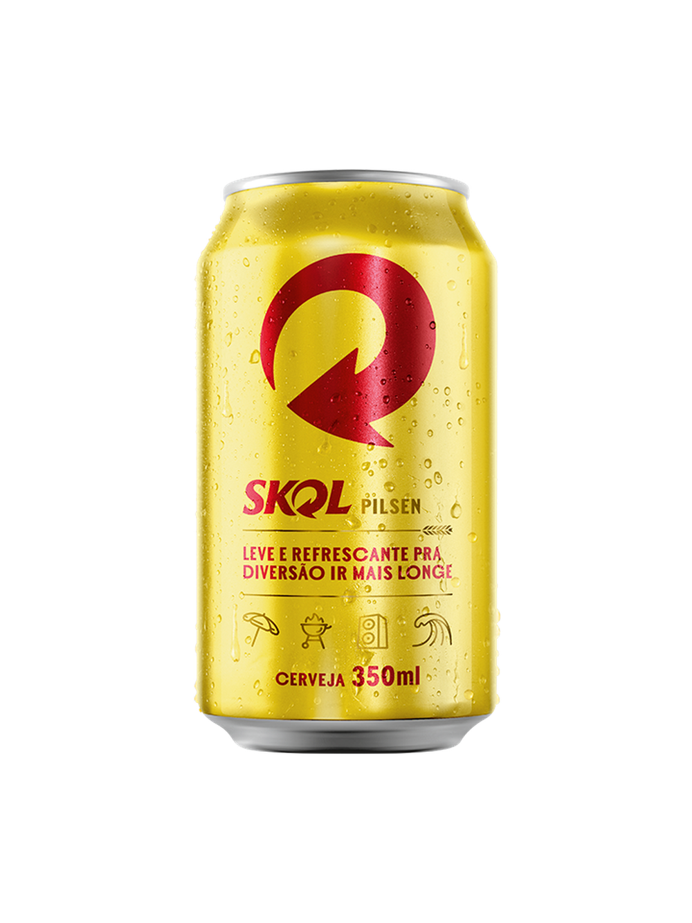 Cerveja Skol Lata 350ml
