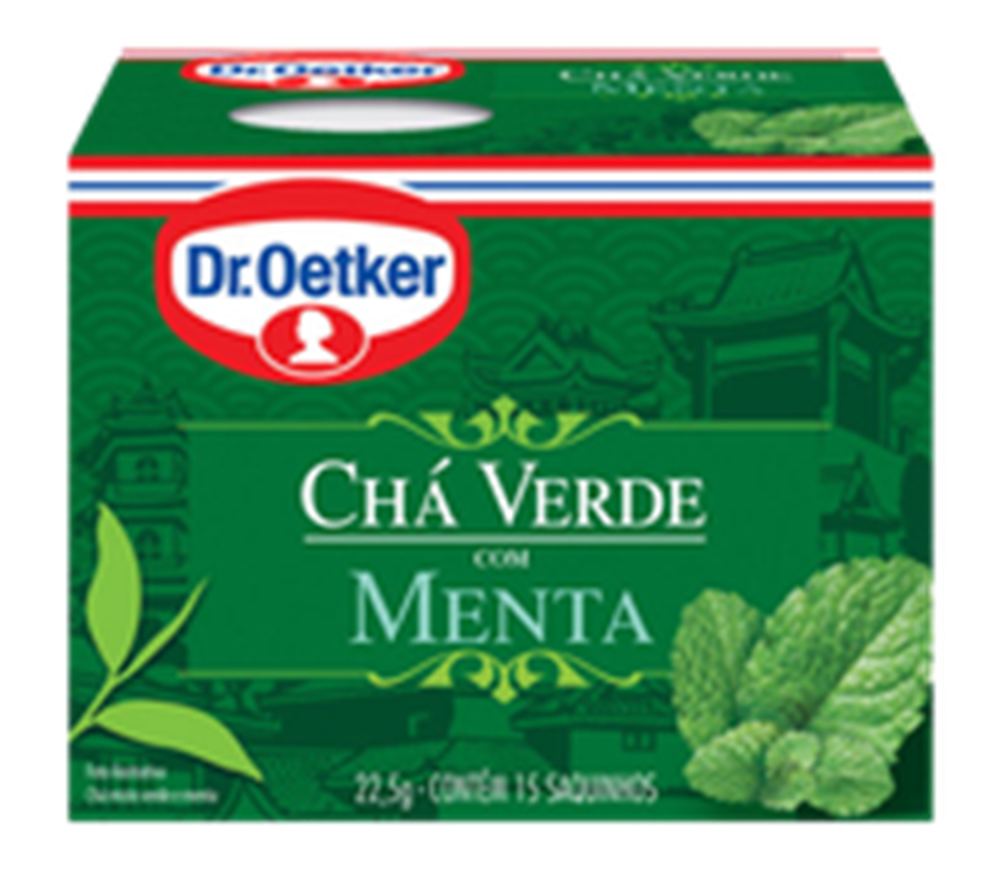 Cha Verde Tradicional Dr.Oetker 17g Com 10 Saches