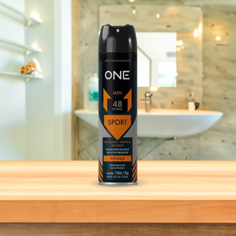 Desodorante Above One By Aerossol Men Sport 150ml